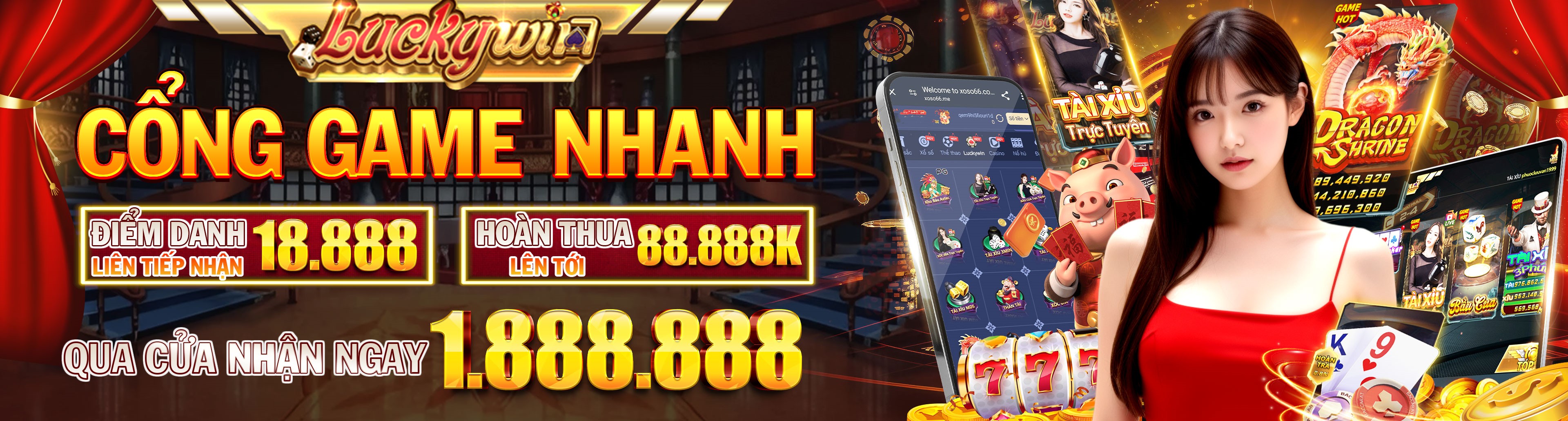 Hình ảnh quảng cáo của nn666 hiển thị nền tảng và các lợi ích